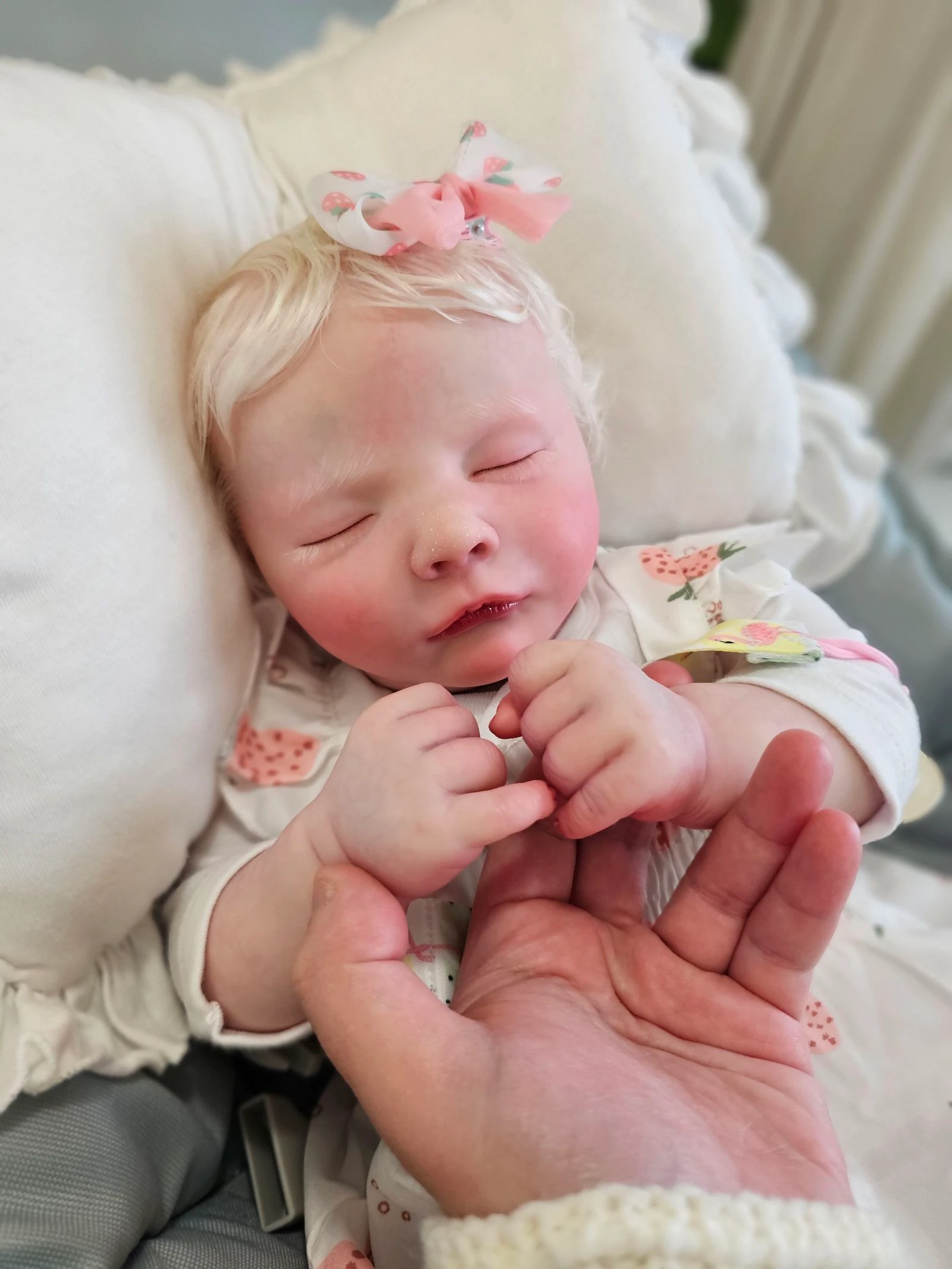 Original albino reborn doll – photo 3